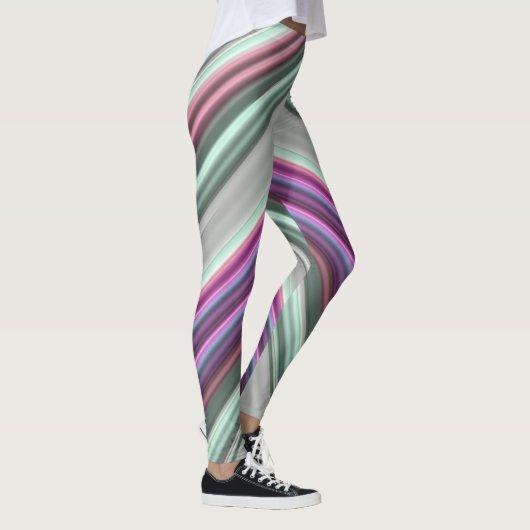 Leggings ~ rosa maul grün ~ Original (Rechts)
