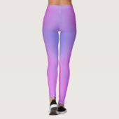 Leggings ~ rosa und maul (Rückseite)