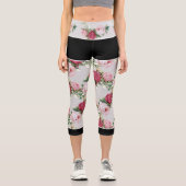 Leggings Rose - Capri (leicht grau) (Vorderseite)