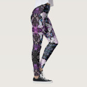 Leggings Rose und Schmetterlinge (Rechts)