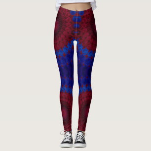 Leggings ~ Rot blau ~ Original