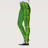 Leggings ~rot-gelb Weihnachten (Links)