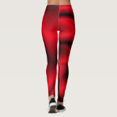 Leggings Rot und Schwarz (Rückseite)