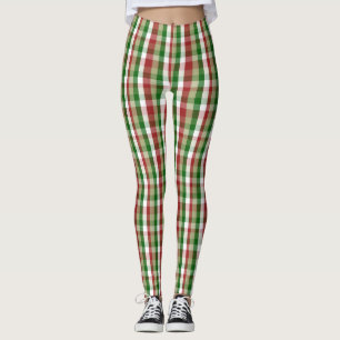 Leggings rot und weiß gestreift