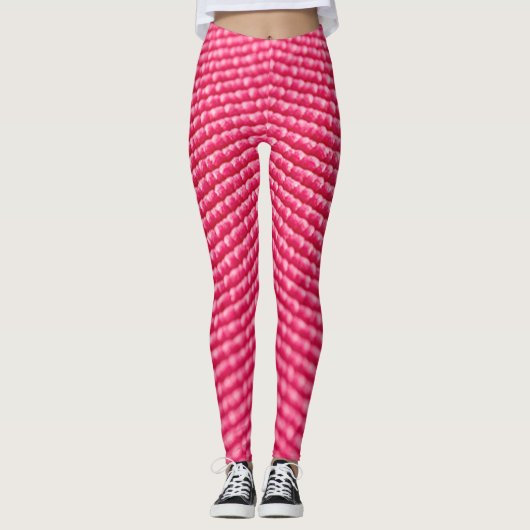 Leggings Rotes Muster (Vorderseite)