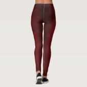 Leggings "Sangria Burn" (Rückseite)