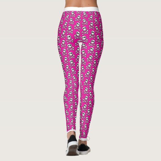 Leggings/Schädel Leggings (Rückseite)