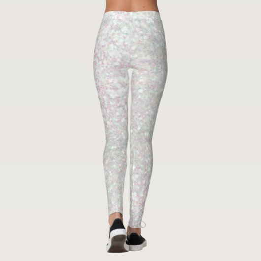 Leggings - schillernder Glitzer (Rückseite)