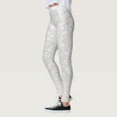 Leggings - schillernder Glitzer (Links)