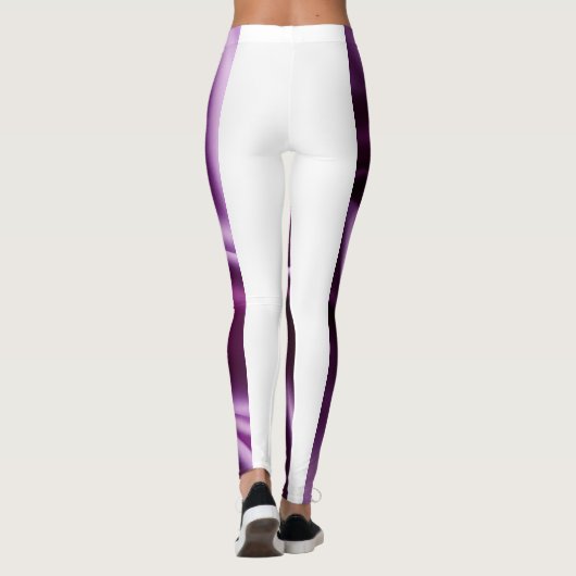 Leggings SCHLICHT LILA (Rückseite)