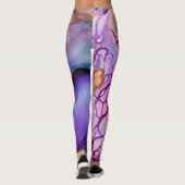 Leggings - Schmetterlingsflüge Abstrakt (Rückseite)