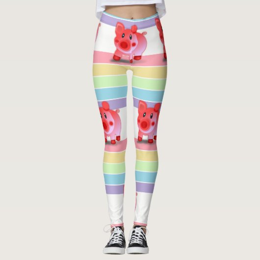 Leggings Schweine (Vorderseite)