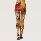 Leggings-Senf Leggings (Rückseite)