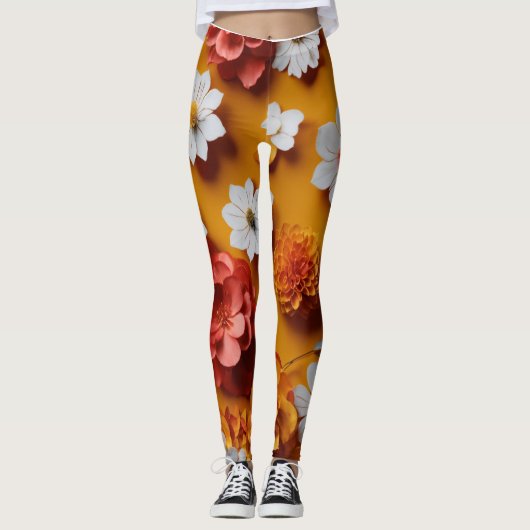 Leggings-Senf Leggings (Vorderseite)