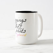 Leggings SIND Hosen Zweifarbige Tasse (VorderseiteRechts)