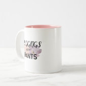 Leggings sind Hosen Zweifarbige Tasse (Vorderseite Links)