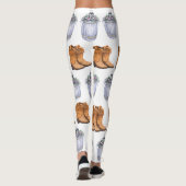 Leggings Sommerland Hochzeit rustikale Wat (Rückseite)