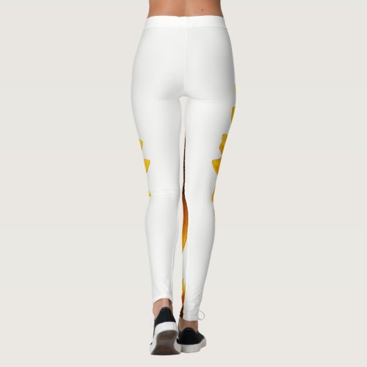 Leggings Sonnenblumen (Rückseite)