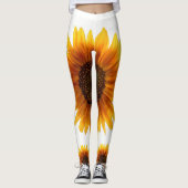Leggings Sonnenblumen (Vorderseite)