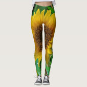 Leggings Sonnenblumen (Vorderseite)