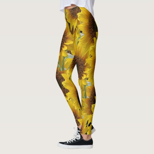 Leggings Sonnenblumen (Links)