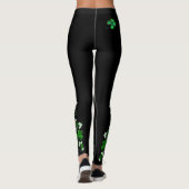 Leggings - St Patrick's day Kleeblatts (Rückseite)