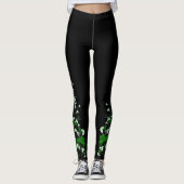 Leggings - St Patrick's day Kleeblatts (Vorderseite)