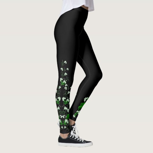 Leggings - St Patrick's day Kleeblatts (Rechts)