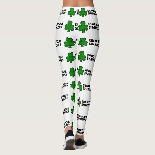 Leggings St. Patricks Tagesrütteln Ihre (Rückseite)