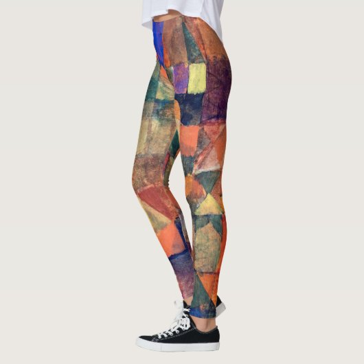 LEGGINGS - Stadt mit den drei Domes - Kunst Paul K (Links)