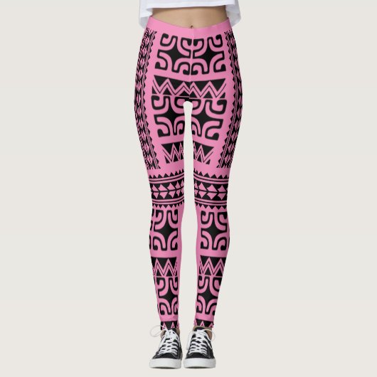 LEGGINGS Stammestattoo (Vorderseite)