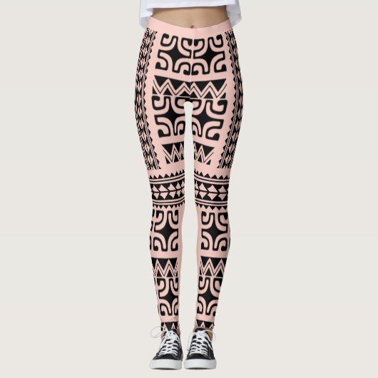 LEGGINGS Stammestattoo (Vorderseite)