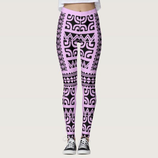 LEGGINGS Stammestattoo (Vorderseite)