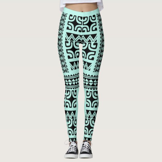LEGGINGS Stammestattoo (Vorderseite)