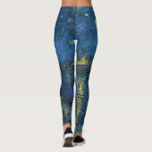 LEGGINGS - "Starry Night O.T.R." - van Gogh (Rückseite)