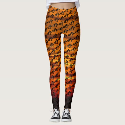 Leggings surfen (Vorderseite)