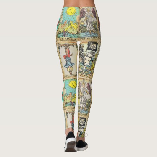 Leggings Tarot-Karte - Cool (Rückseite)