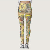 Leggings Tarot-Karte - Cool (Vorderseite)