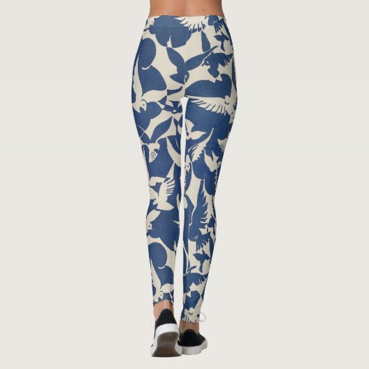 Leggings-Tauben Leggings (Rückseite)
