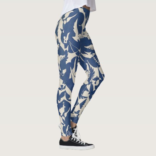 Leggings-Tauben Leggings (Rechts)