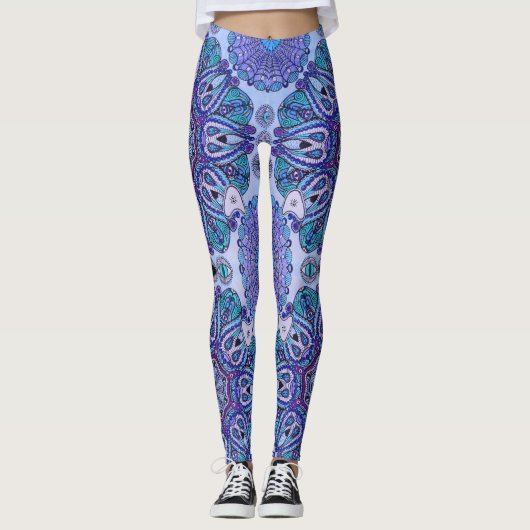 Leggings "The Touch Of Infinity" (Farbe) (Vorderseite)