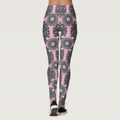 Leggings "The Touch Of Infinity" (monochrom) (Rückseite)