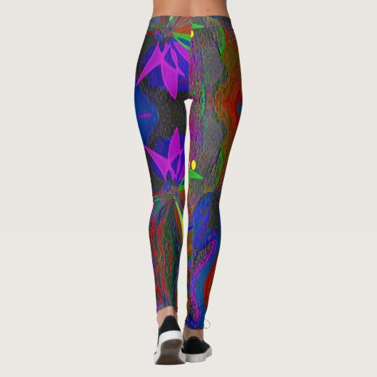 Leggings "Tiki" (Rückseite)