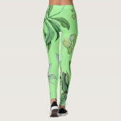 Leggings | Tree Blätter Nature Yoga Pants (Rückseite)