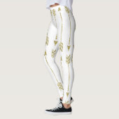 Leggings - Tribal-Gold-Pfeile (Links)