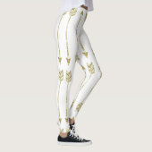 Leggings - Tribal-Gold-Pfeile (Rechts)
