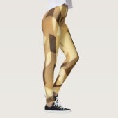 Leggings-Übungen von Mocha und Tan Art Leggings (Rechts)