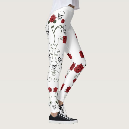 Leggings und Rose - Skulpturen (Rechts)