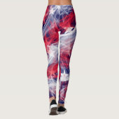 Leggings unter amerikanischer Flagge (Rückseite)