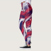 Leggings unter amerikanischer Flagge (Links)